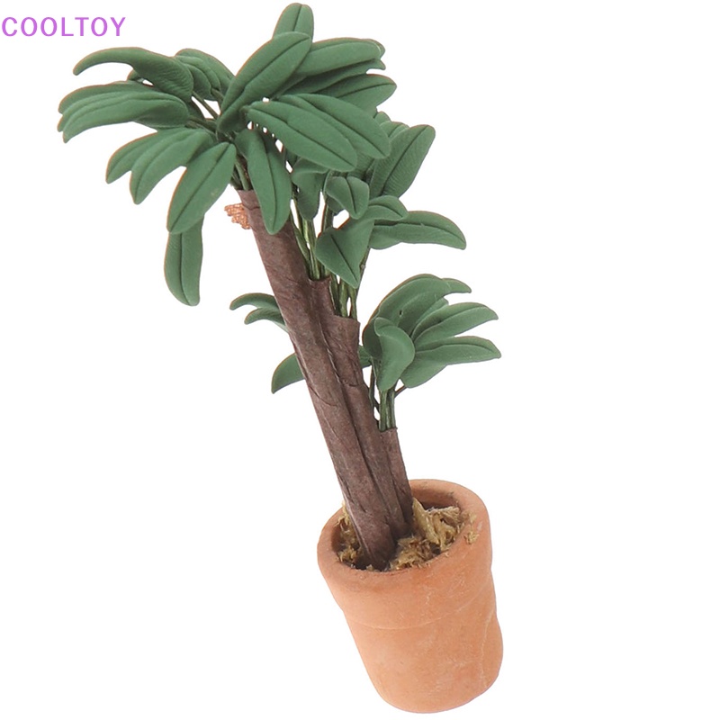 Mô Hình Chậu Cây Trang Trí Nhà Búp Bê Tỉ Lệ 1 / 12