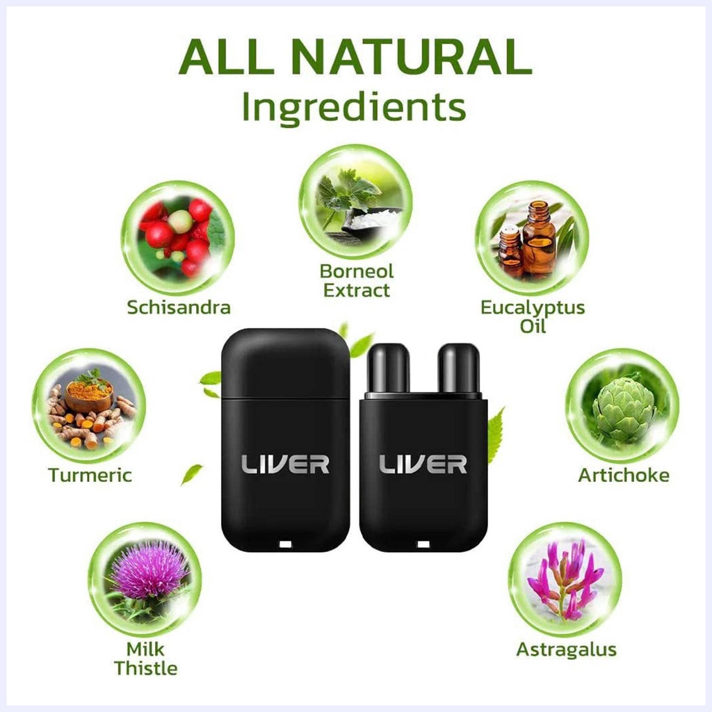 Hộp Thảo Dược Vegan Liver Làm Sạch Mũi Hiệu Quả