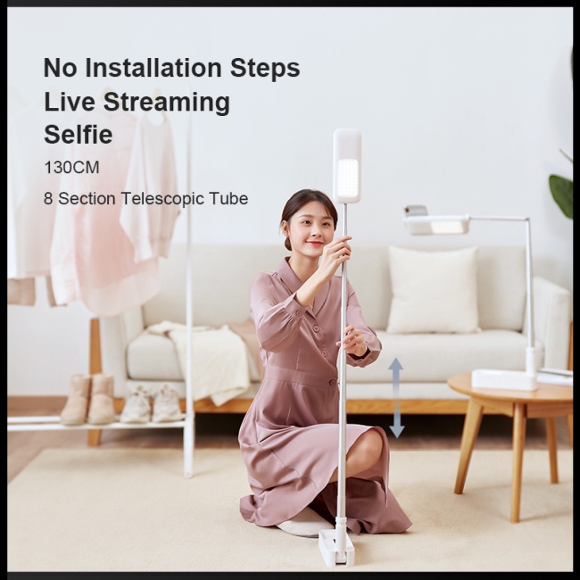 Giá Đỡ Đèn Phát Sóng Trực Tiếp Không Dây Đa Năng Có Thể Thu Gọn