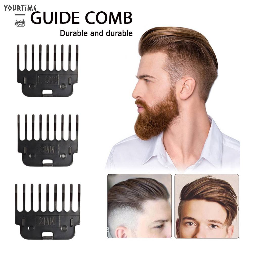 Bộ 2 / 4 Lược Hướng Dẫn Tạo Kiểu Tóc Chuyên Nghiệp 1.5 / 2 / 3 / 4mm