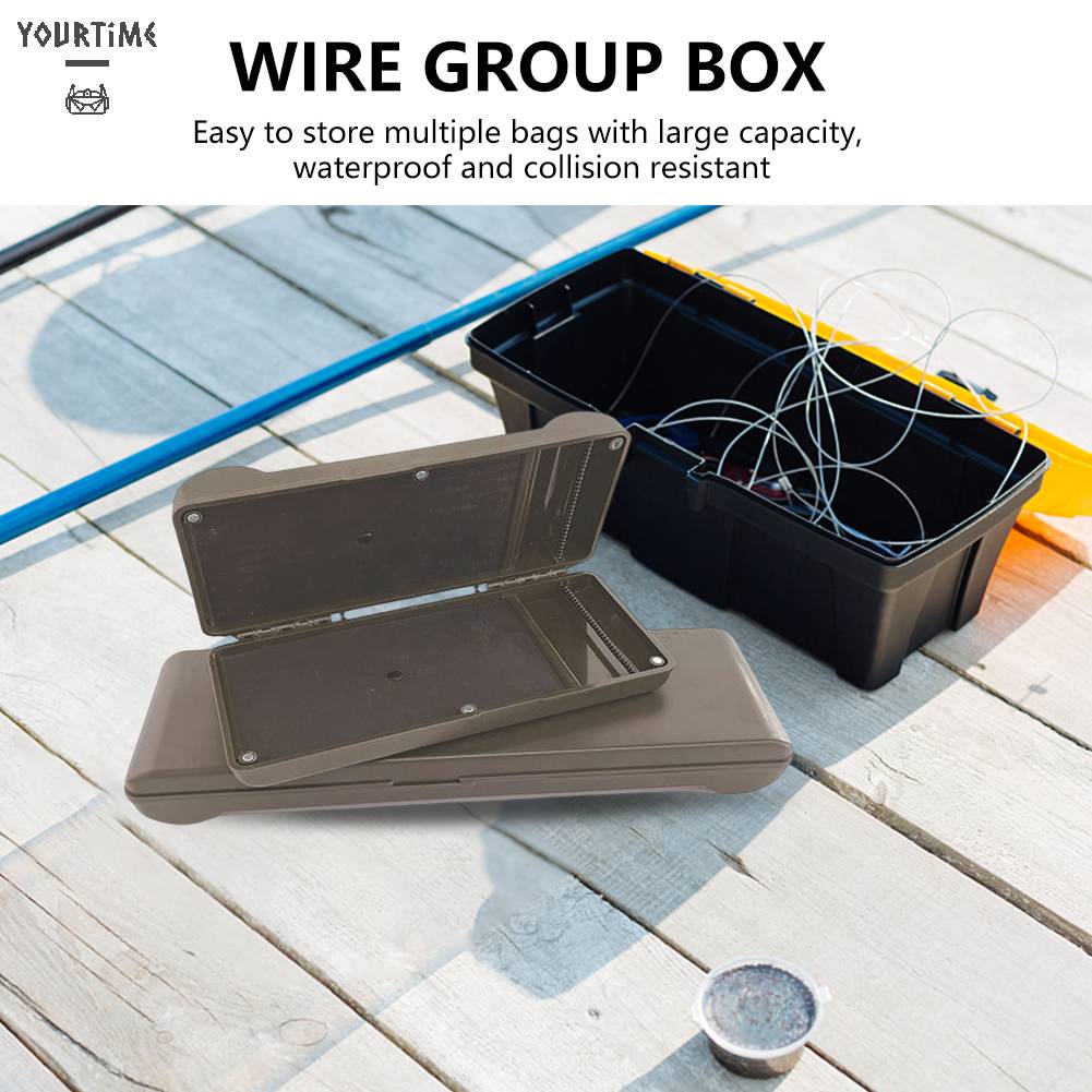 Hộp Đựng Dụng Cụ Câu Cá Bằng Nhựa Sức Chứa Lớn Chống Thấm Nước Tiện Dụng
