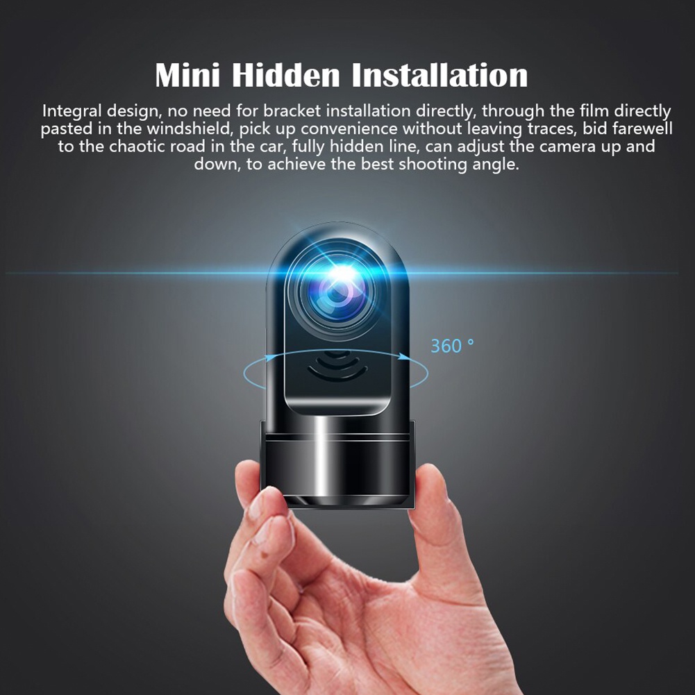 Máy Ghi Hình Góc Rộng 170 Độ Kết Nối USB ADAS