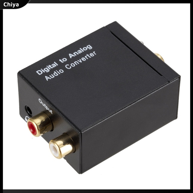 Bộ Chuyển Đổi Giải Mã Âm Thanh Kỹ Thuật Số Giắc Cắm 3.5mm Sang Analog Aux - rca L / r