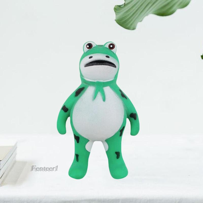 [Fenteer1] Đồ Chơi Bóp Mềm Không Vỡ Hình Chú Ếch Cho Tiệc Tùng