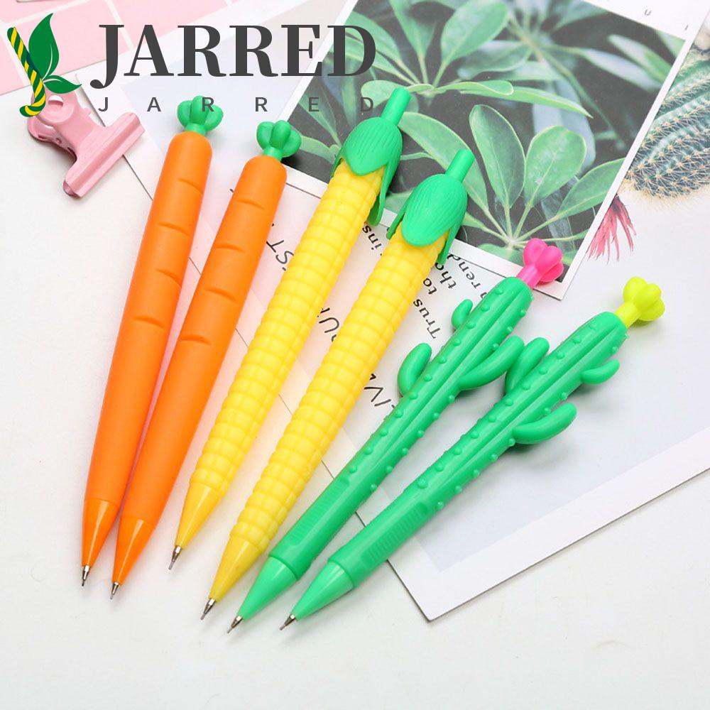 Bút Chì Bấm Hình Củ Cà Rốt / Xương Rồng / Bắp Ngô Dễ Thương