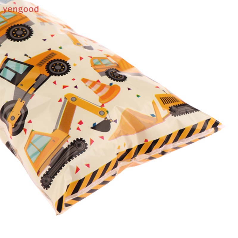 Bộ 50 Túi Đựng Kẹo Chủ Đề Động Vật Xây Dựng