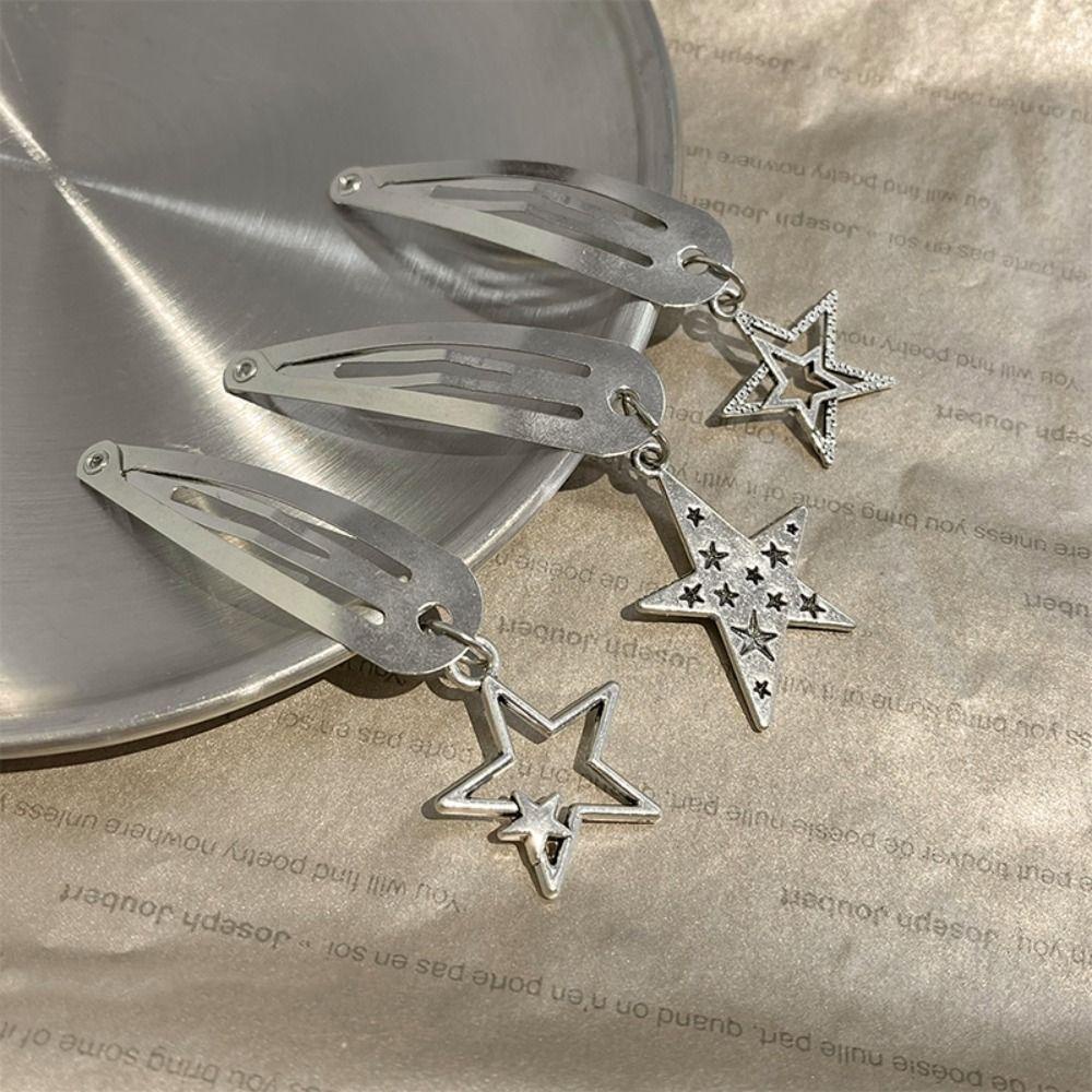 Kẹp Tóc Hình Ngôi Sao Dễ Thương Ngọt Ngào|Cài Tóc Hình Ngôi Sao Năm Cánh Xinh Xắn Cho Nữ