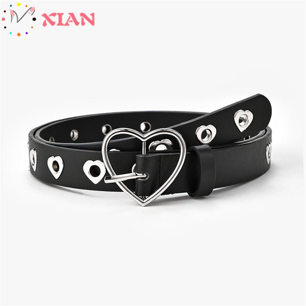 Thắt Lưng Khóa Kim Loại Hình Trái Tim Thời Trang Dành Cho Nữ