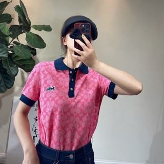 IIS3 COACH T-shirt thin Sports women's Polo short-sleeved T-shirt