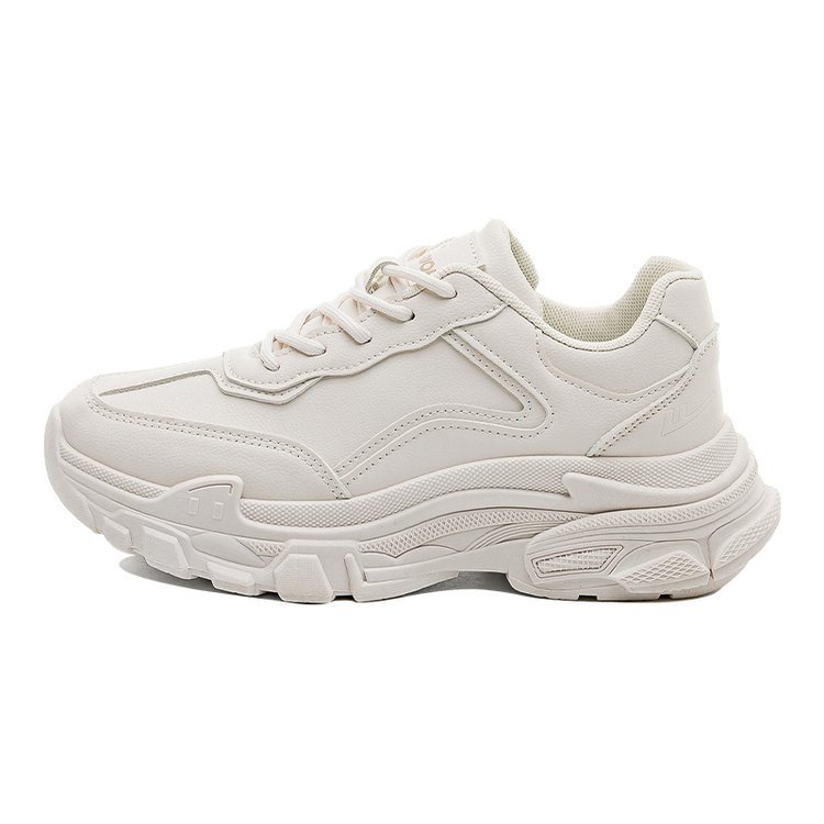 Giày Thể Thao Da Đế Dày Thời Trang Cho Nữ