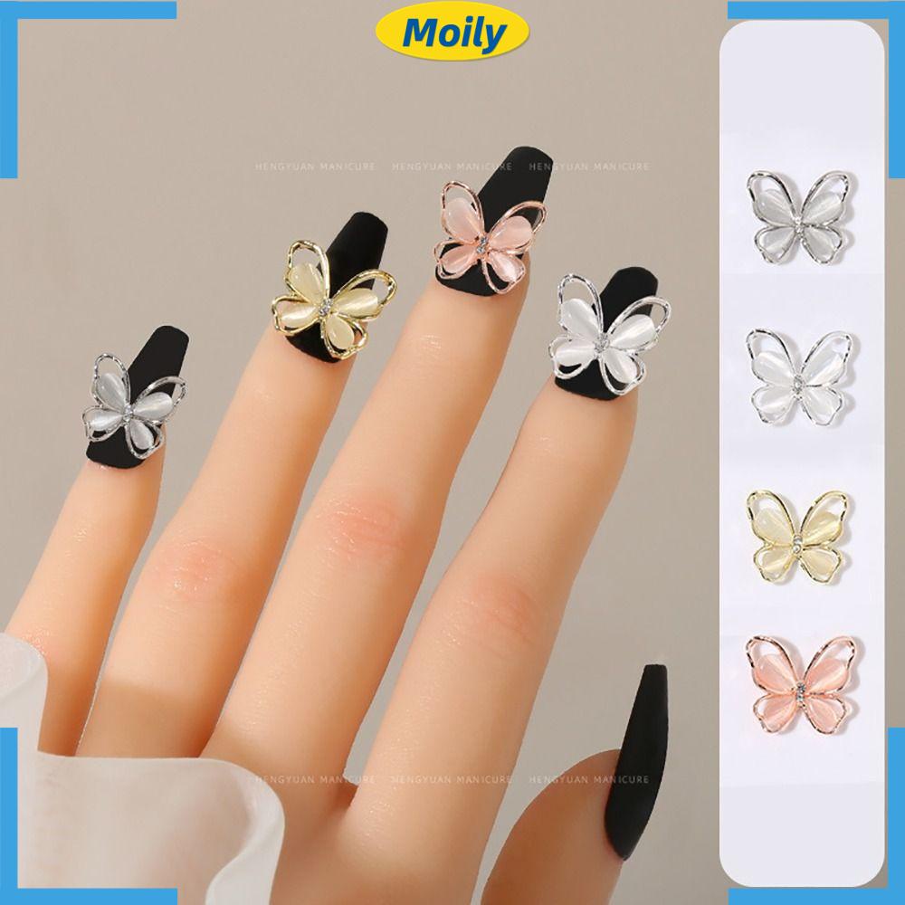 Miếng Dán Trang Trí Móng Tay Hình Nơ 3D DIY|Phụ Kiện Trang Trí Móng Tay Nghệ Thuật