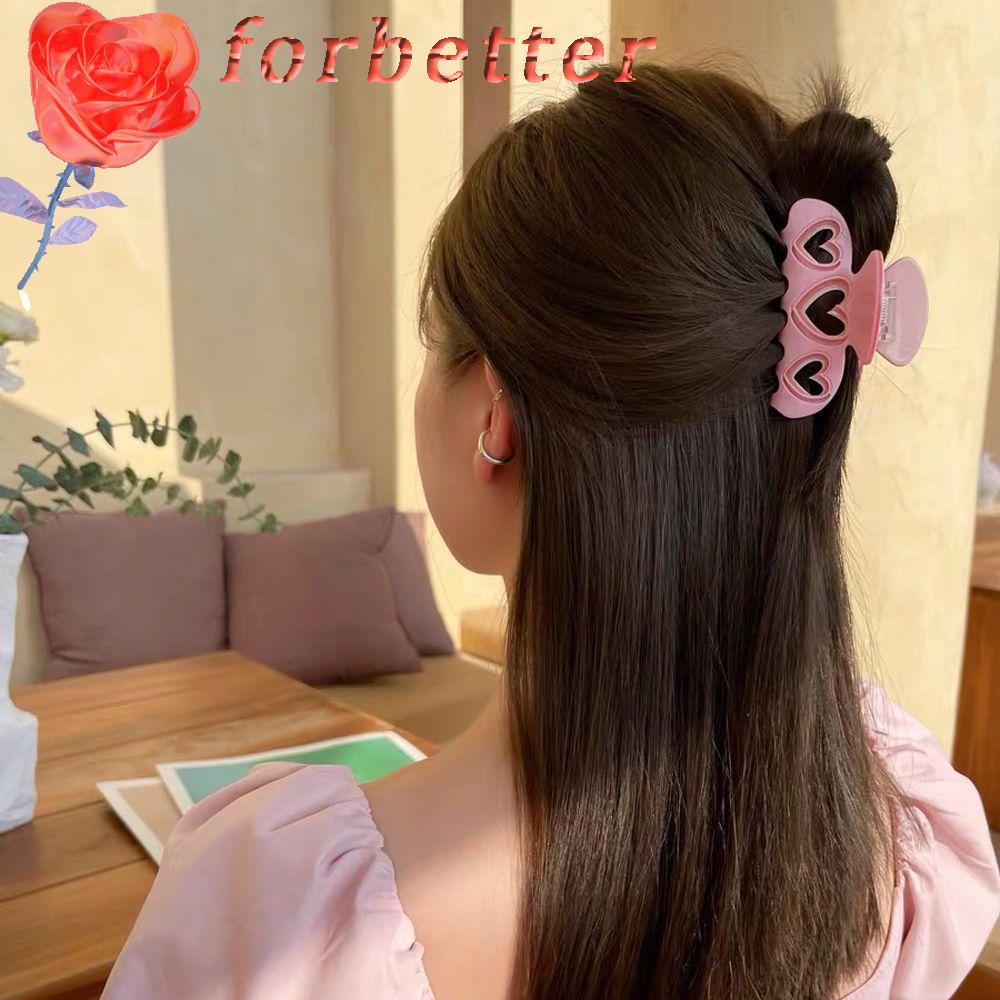 Kẹp Tóc Càng Cua / Cá Mập Rỗng Kiểu Vintage Ngọt Ngào Cho Nữ