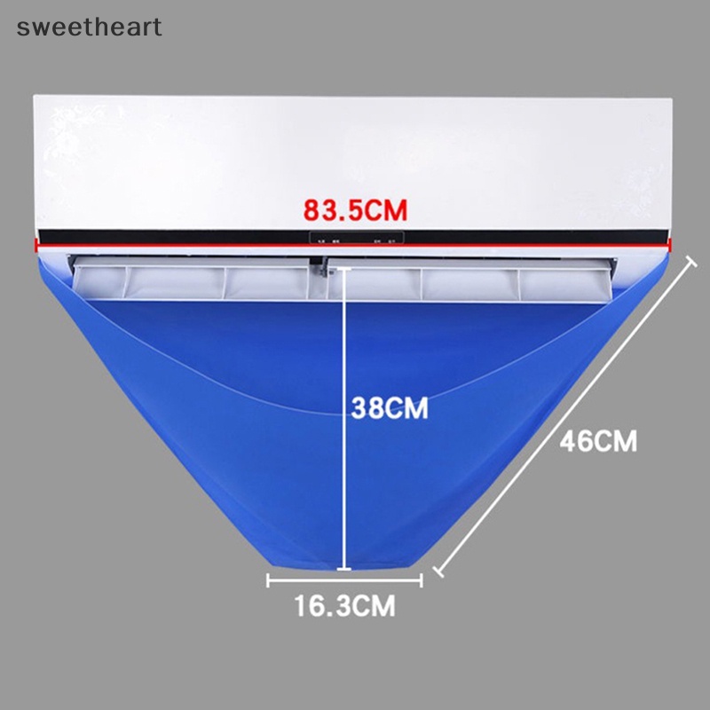 Điều hòa không khí bảo vệ nước làm sạch Bìa rửa túi cho Treo Tường Mới