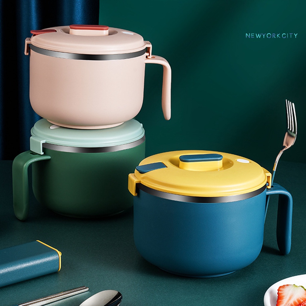 Tô Đựng Mì Bằng Thép Không Gỉ 304 Dung Tích Lớn 900Ml / 1200ml