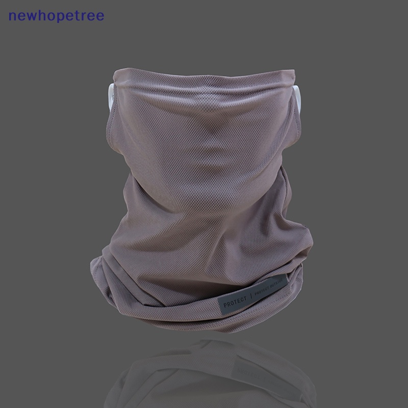 Khăn Bandana Lụa Lạnh Che Phủ Mặt Và Cổ Thoáng Khí Cho Hoạt Động Thể Thao Ngoài Trời