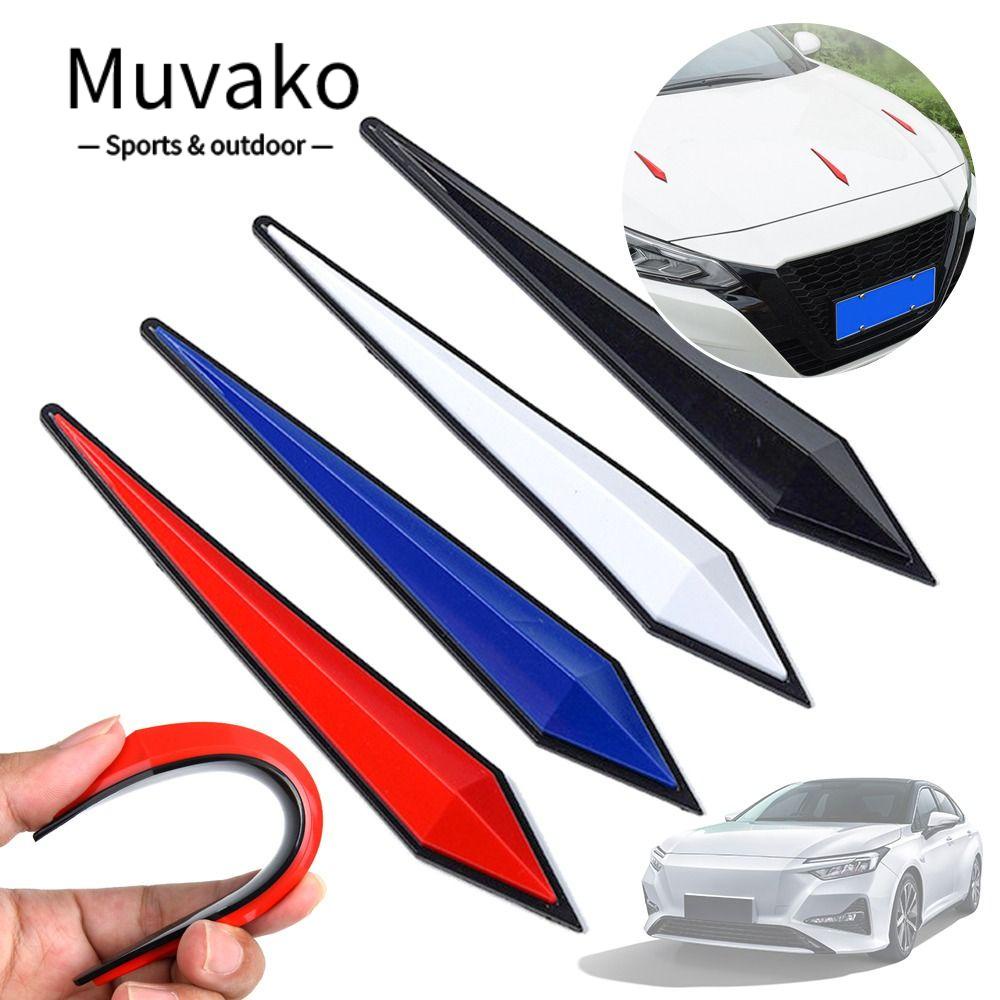 MUVAKO Dải Cao Su Dán Bảo Vệ Chống Trầy Xước Chống Trầy Xước Cho Thân Xe Hơi