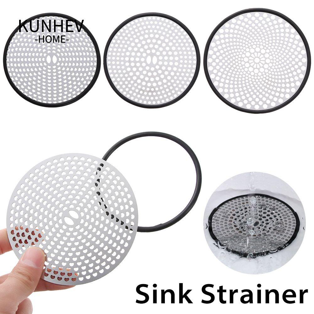 KUNHEV Nắp Đậy Cống Thoát Nước Bồn Rửa Chén / Nhà Tắm Bằng Thép Không Gỉ Ốp