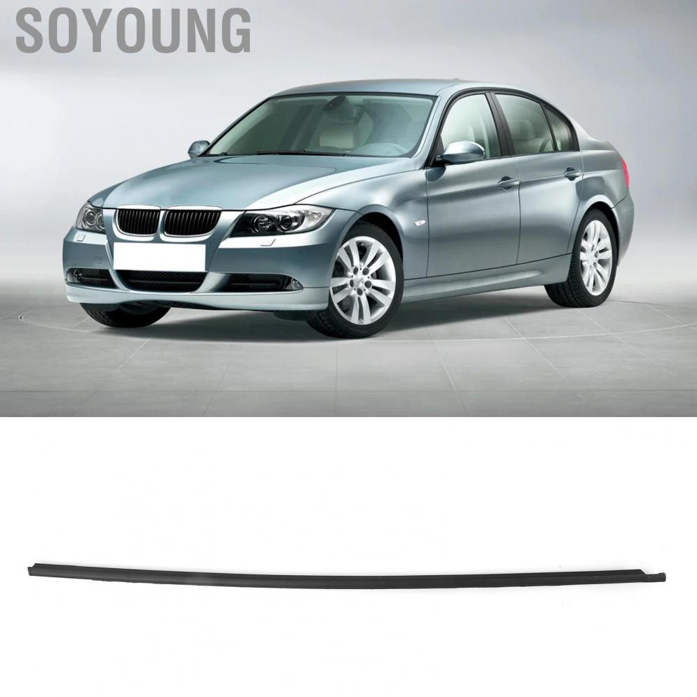 Soyoung Window Weather Strip  51357060250 Right Rear Door Rubber Window Glass Seals  for Car Replacement for 3 Series E90 LCI 2007-2011
