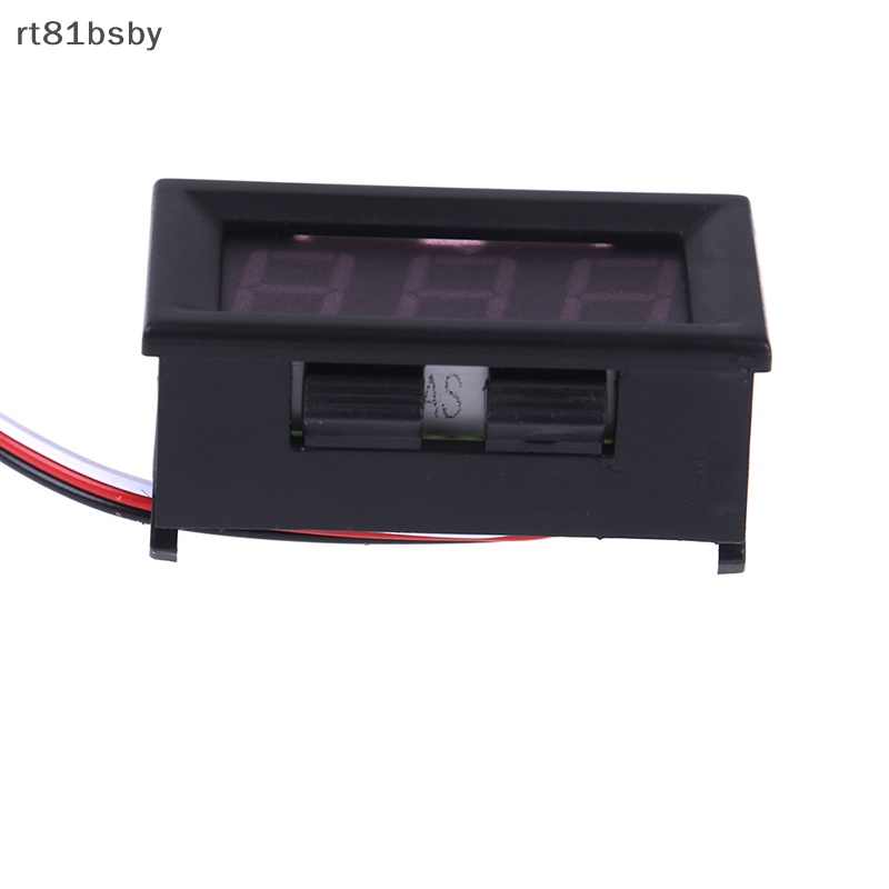 Vôn Kế Kỹ Thuật Số 3 Dây DC 0-30V Có Màn Hình LED Cho Xe Hơi / Mô Tô