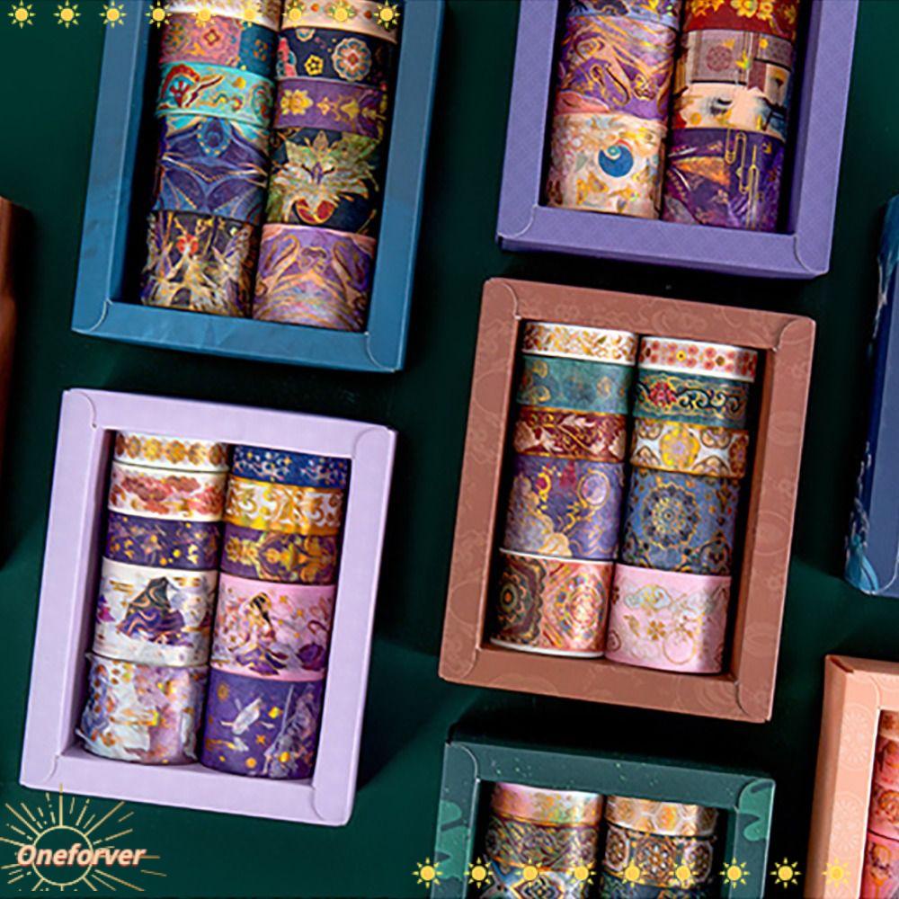 Bộ 20 Cuộn Băng Keo Washi Phong Cách Trung Hoa Độc Đáo Trang Trí Sổ Tay DIY