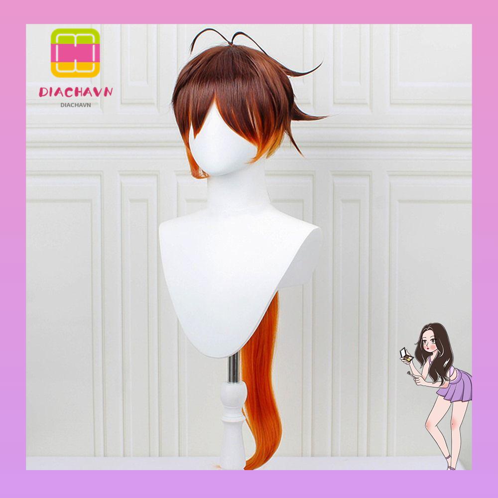 DIACHAVN Mũ Đội Tóc Giả Dài 90cm Chịu Nhiệt Hóa Trang