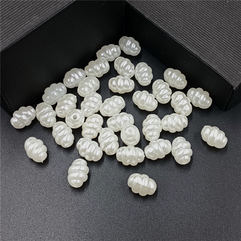 Set 30 / 100 Hạt Ngọc Trai Giả Hình Ngôi Sao / Trái Tim Làm Trang Sức Thủ Công