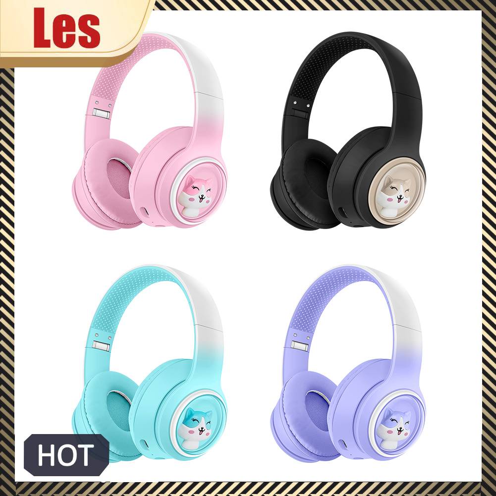 Tai Nghe Chơi Game 400mAh 2.402-2.480GHz Bluetooth 5.3 EDR Kiểu Dáng Dễ Thương