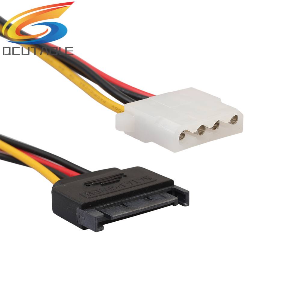 Dây Cáp Kết Nối Ổ Cứng SATA 15 Pin Sang IDE Big 4pin
