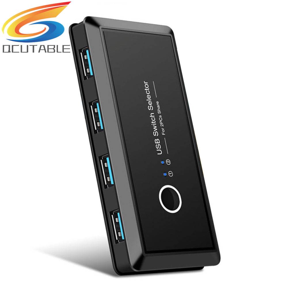 Bộ Chia 2 Cổng USB 3.0 2x4 4 Cổng USB Cho Máy In / Chuột / Bàn Phím