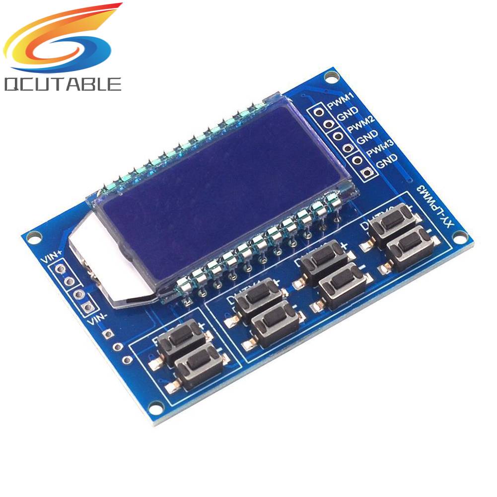 Module Phát Điện HW-752 3 Kênh PWM 1Hz 150KHz Có Thể Điều Chỉnh Tần Số Xung