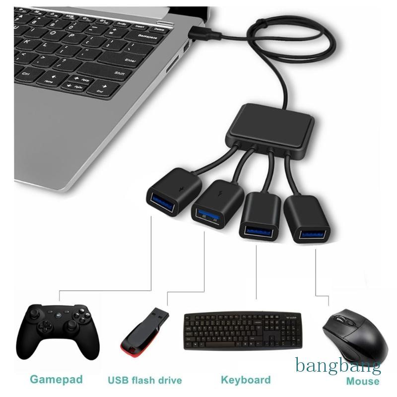 Bộ Chia 4 Cổng USB 2 0 Chuyên Dụng Cho Chuột Và Bàn Phím Máy Tính
