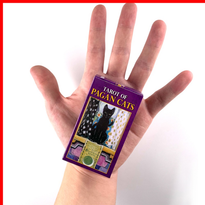 Bộ Bài Tarot Mini Bỏ Túi Hình Mèo Oracle Vui Nhộn