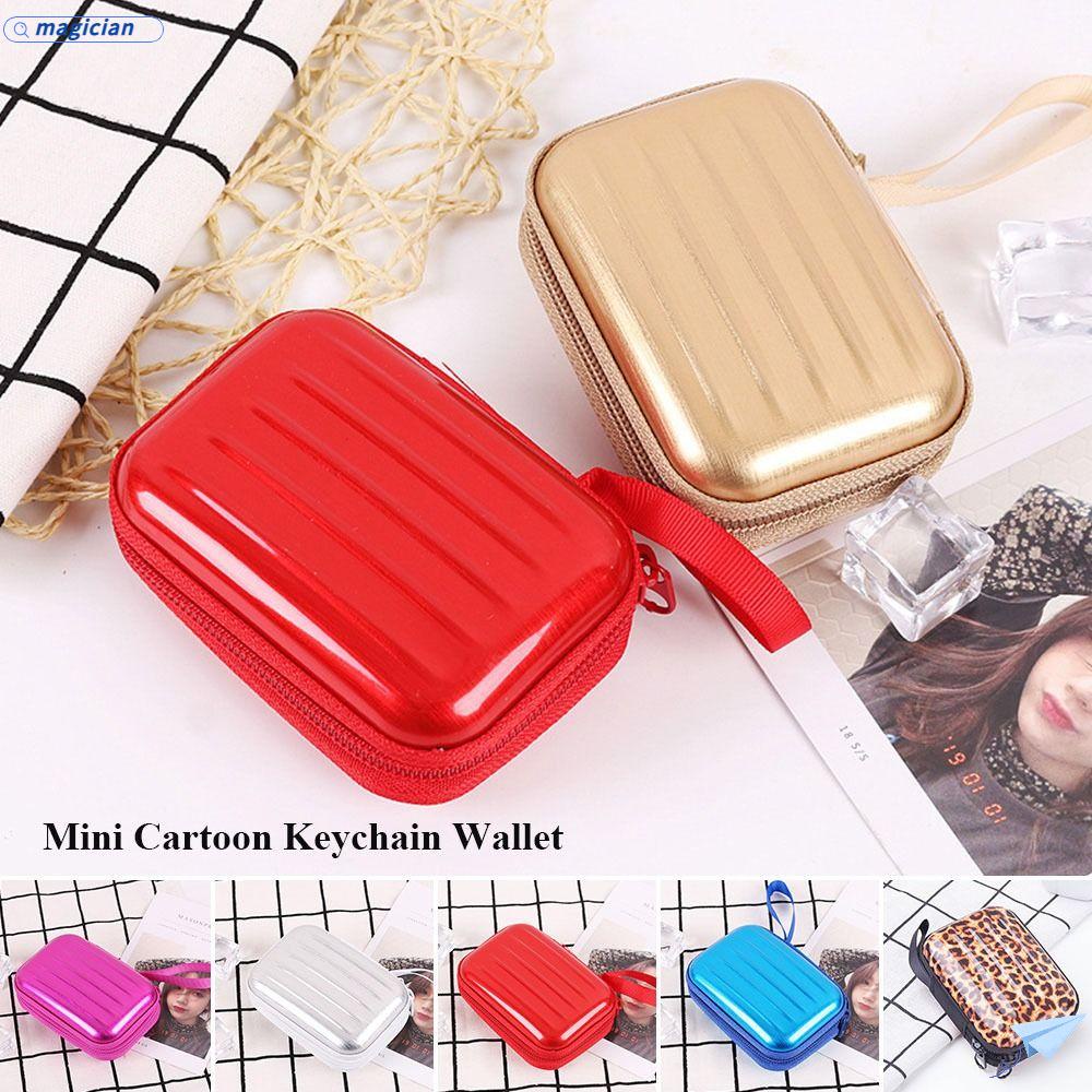 MAG Móc Khóa Dạng Ví Mini Bằng Thiếc Họa Tiết Hoạt Hình Sáng Tạo