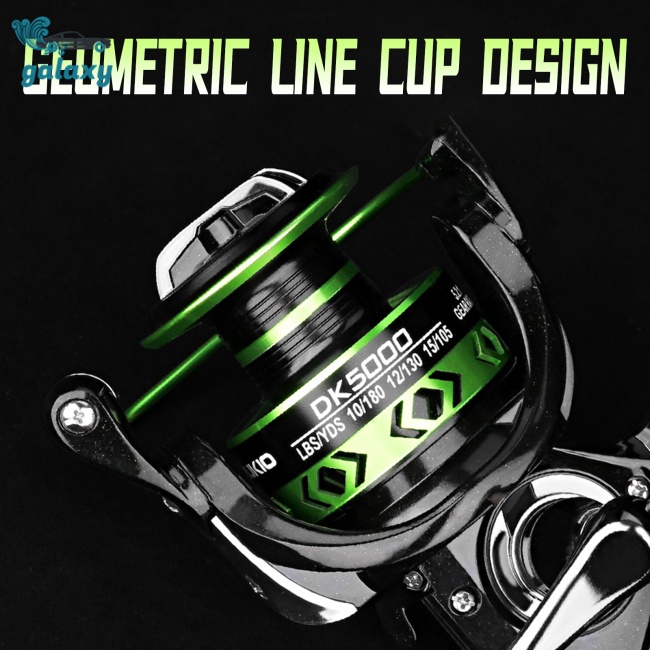 Galaxy Guồng Quay Cần Câu Cá DK2000-5000 Chuyên Nghiệp Chất Lượng Cao