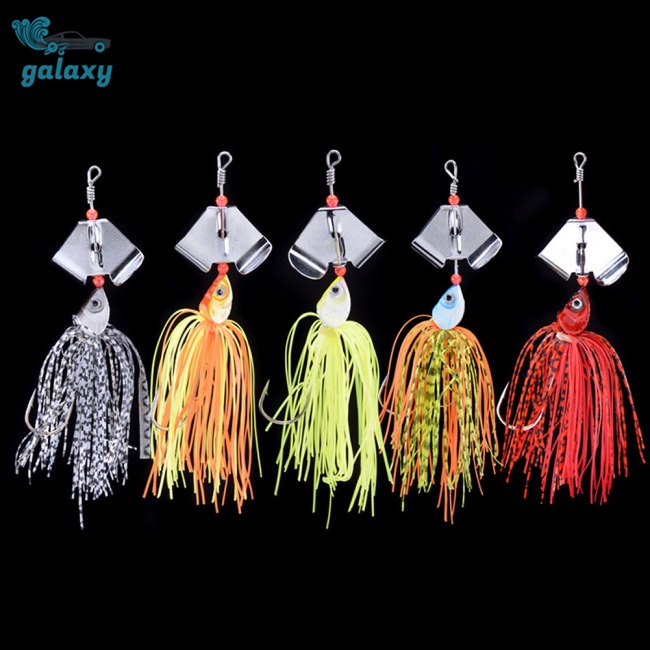 Galaxy Mồi Câu Cá Giả Hình Trái Tim 5 Màu 14cm