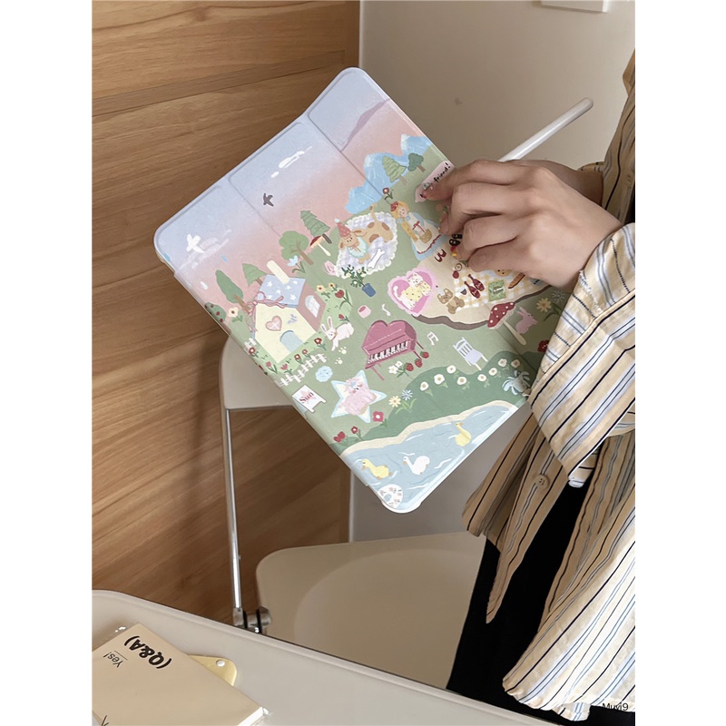 Ốp Máy Tính Bảng Họa Tiết Động Vật Cho Ipad 10.2 / 10.5 10Th Mini 6 Air 2 Air 5 10.9 Pro 11 / Ipad 12.9 Ipad 9Th