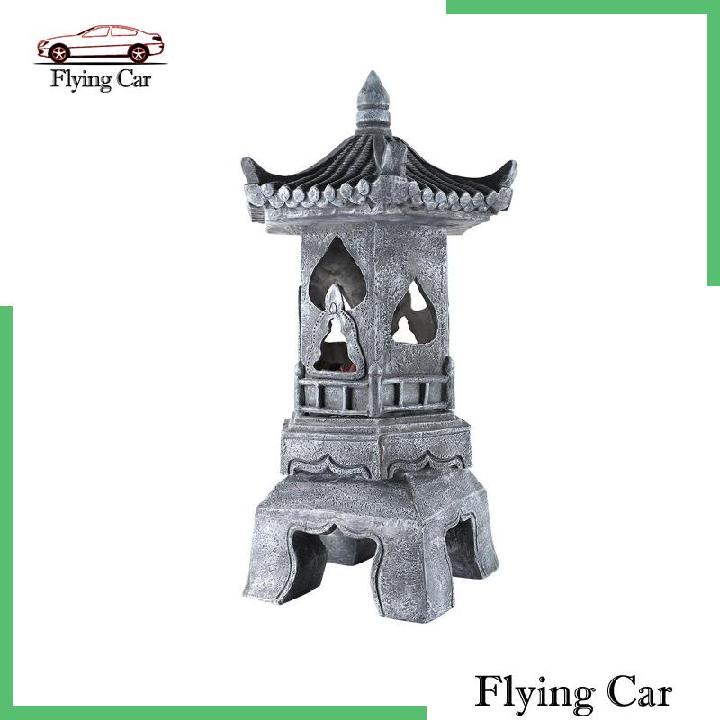 [Lzdjfmy2] Đèn Lồng Năng Lượng Mặt Trời Bằng Polyresin Cho Lối Đi Nông Trại