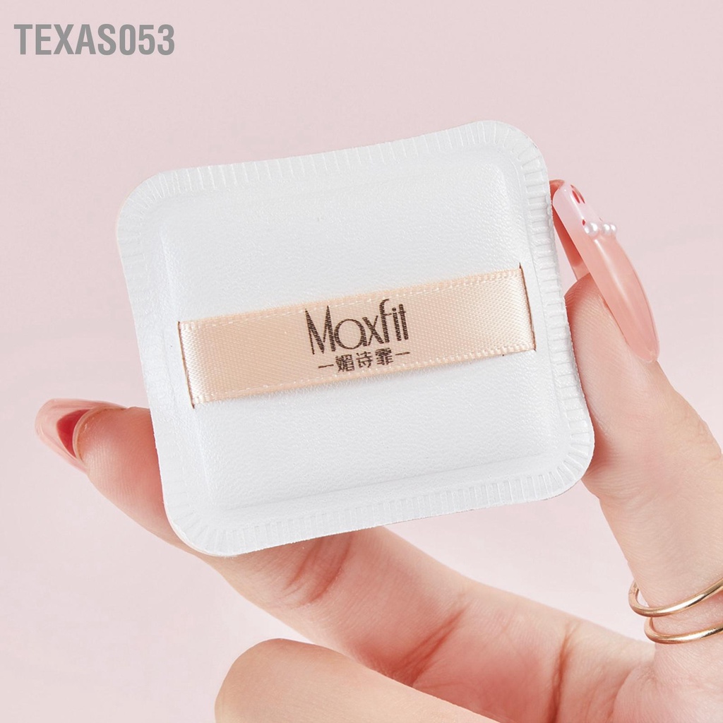 Texas053 Bông Phấn Mềm Mút Thân Thiện Với Làn Da Ngăn Ngừa Trang Điểm Mặt Cho Salon Khi Đi Du Lịch Tại Nhà