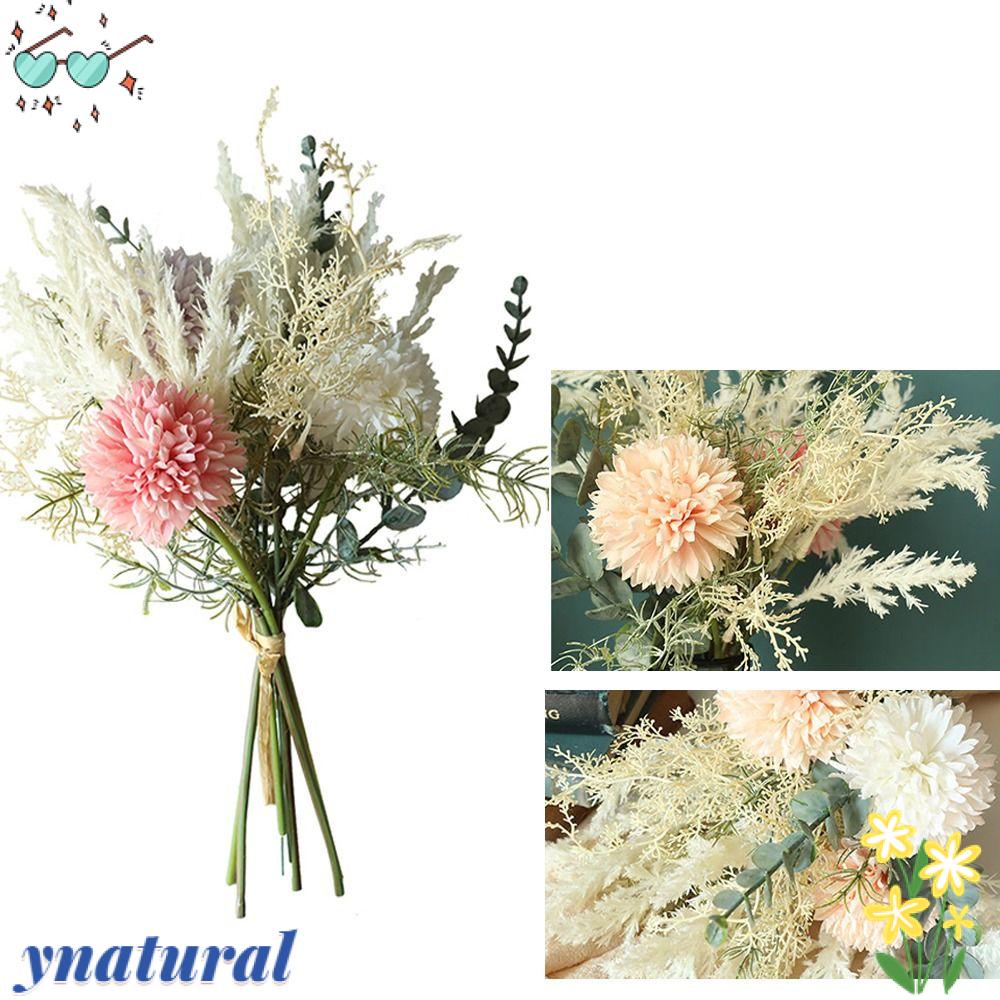 Bó Hoa Cẩm Tú Cầu Giả Nhiều Màu Sắc 38cm Dùng Trang Trí Tiệc Cưới