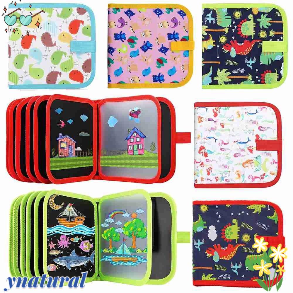 YNATURAL Sách Vẽ Phác Thảo Bằng Phấn Nước