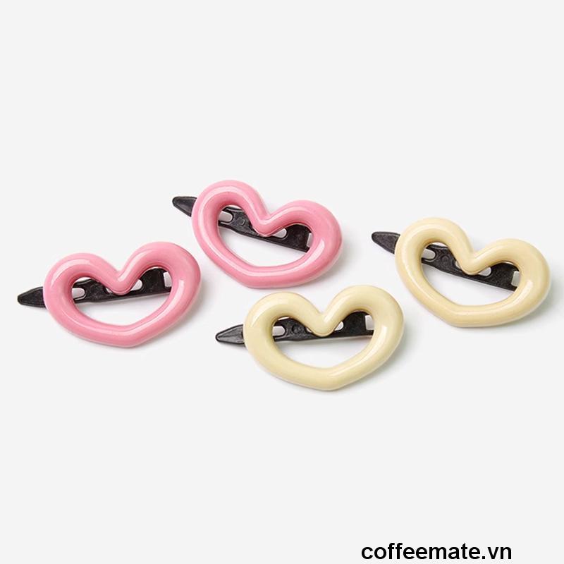 ⚡Kẹp Tóc Hình Trái Tim Nhiều Màu Sắc Y2k