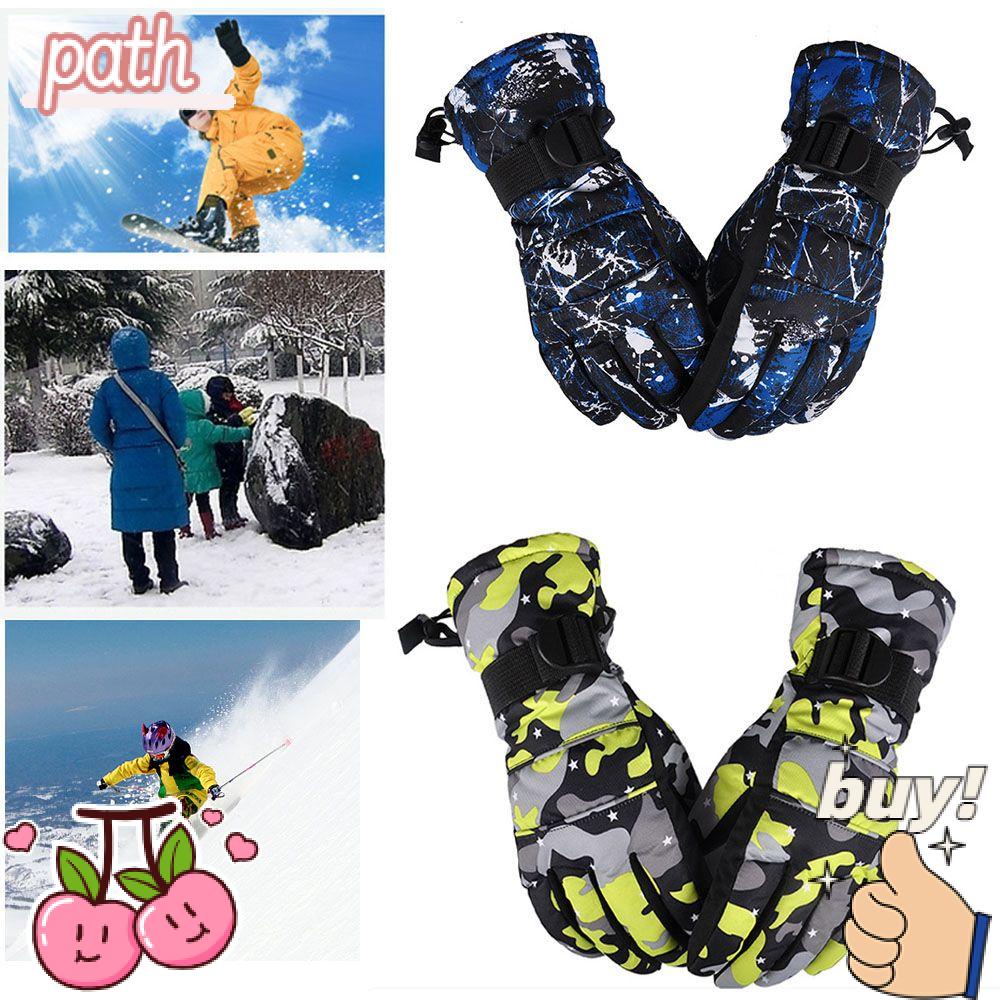 PATH Găng Tay Trượt Tuyết Unisex Chống Thấm Nước