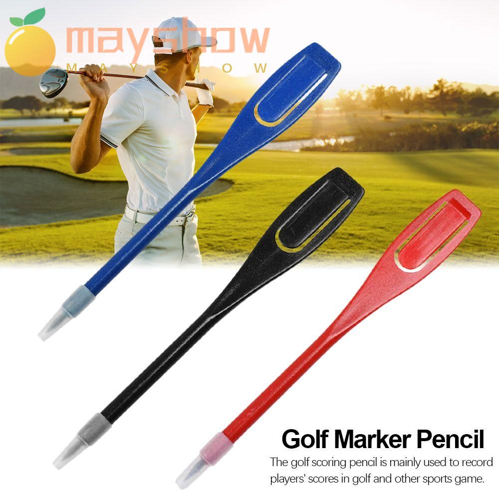 MAYSHOW Set 20 Bút Ghi Điểm Chơi Golf Bằng Nhựa Màu Sắc Ngẫu Nhiên