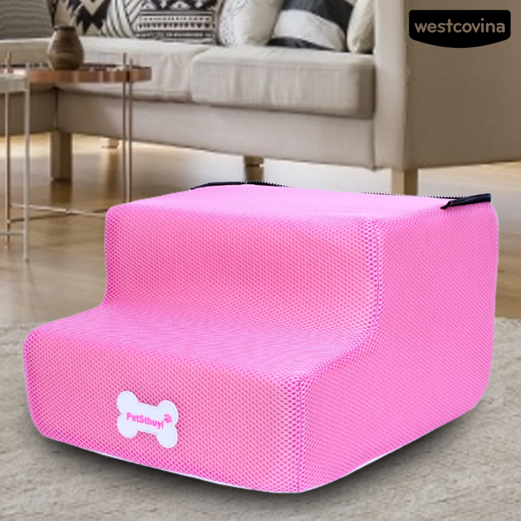 [COD]♞Thang Leo 2 Bậc Bằng Vải Không Trượt Chắc Chắn Cho Thú Cưng