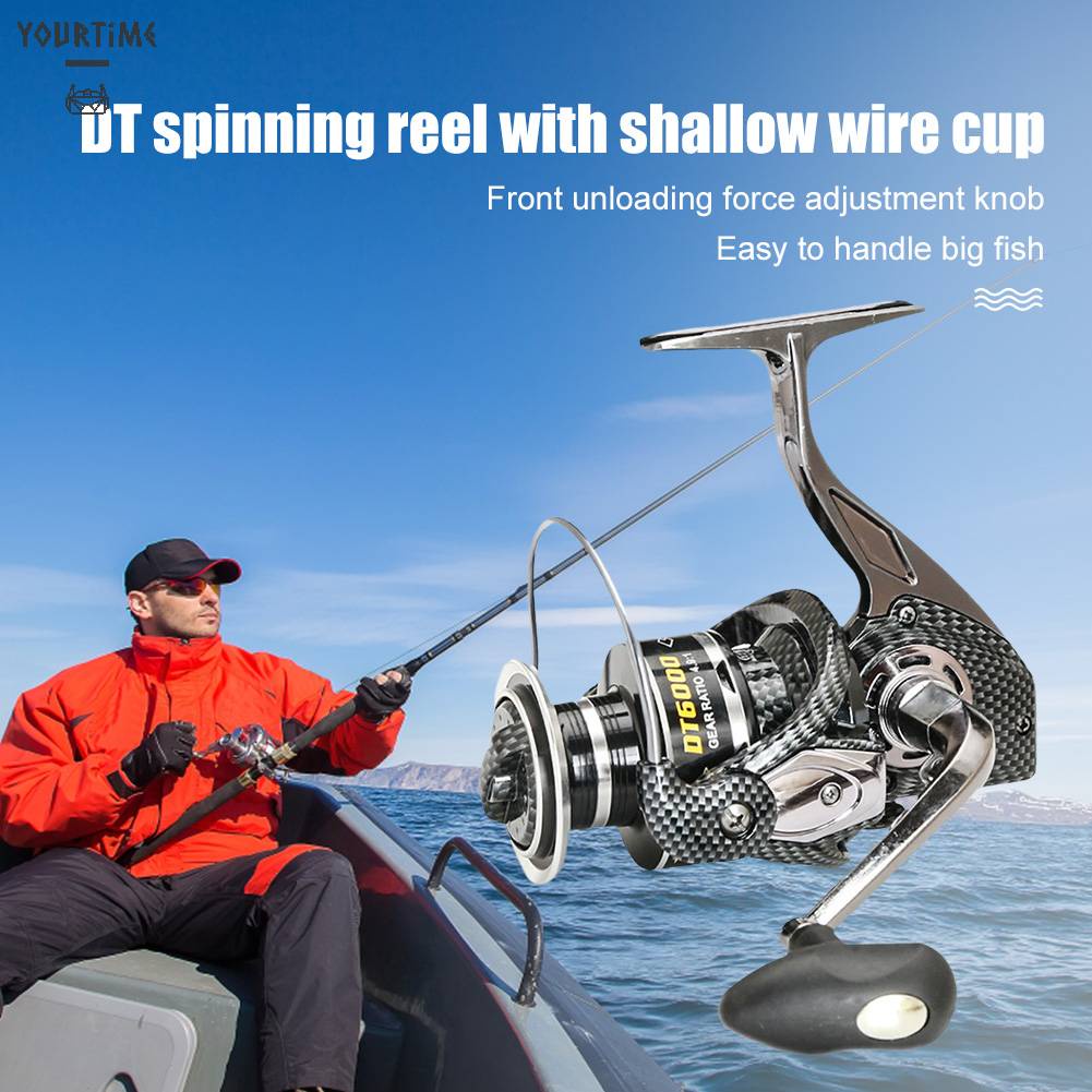 Guồng Quay Câu Cá 5.2 / 1 Bằng Kim Loại Toàn Diện