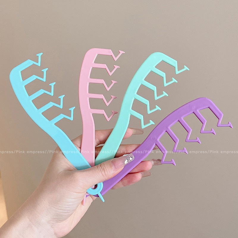 Z Lược Chải Tóc Răng Lớn Tạo Kiểu Tiện Dụng