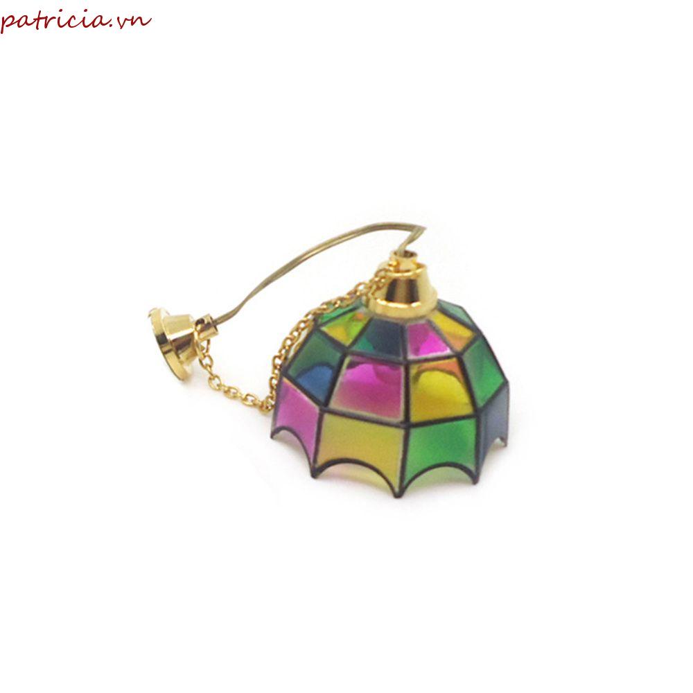 PATRICIA Đèn Trần Đồ Chơi Mini Trang Trí Nhà Búp Bê Tỉ Lệ 1: 12