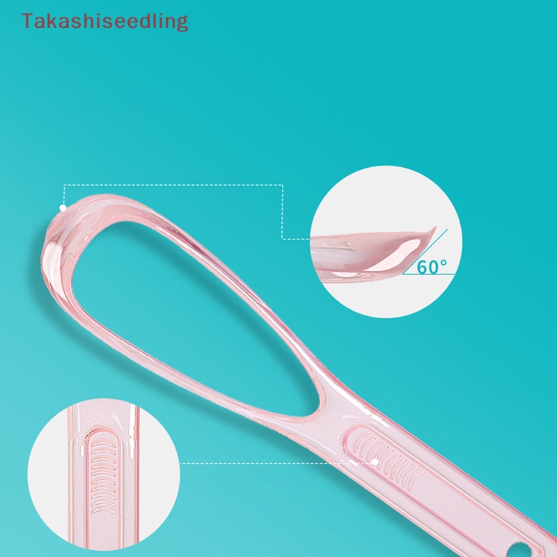 1 Dụng Cụ Vệ Sinh Lưỡi Bằng Nhựa Có Thể Tái Sử Dụng