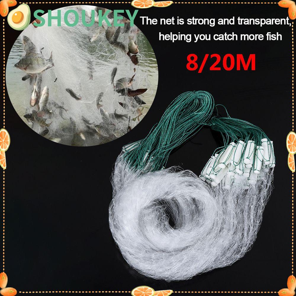 SHOUKEY Lưới Đánh Cá Một Lớp Bằng Nylon Chất Lượng Cao
