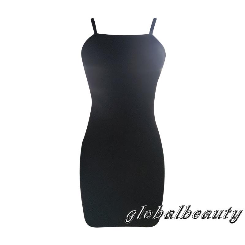 Đầm Hai Dây Hở Lưng Màu Sắc Thời Trang Mùa Hè Cho Nữ